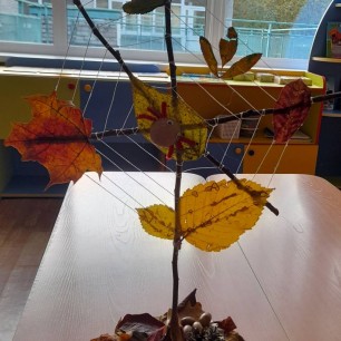 Осенняя паутинка