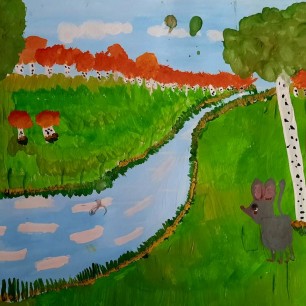 Мышь и осень