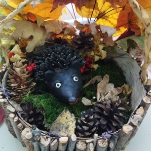 Осенний ёжик