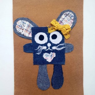 Мышь с бантиком