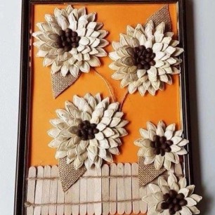 Осенние подсолнухи