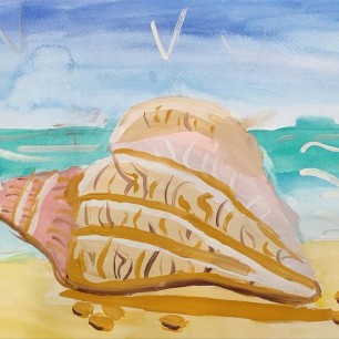 Ракушка у моря