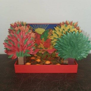 Лес, точно терем расписной