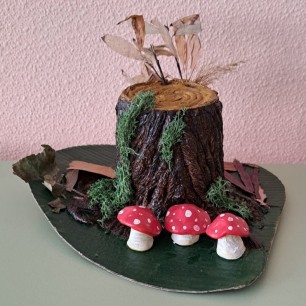 Осенний пенек