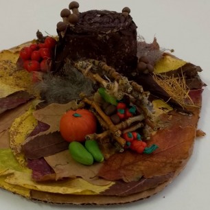 Полей,лесов осенние дары