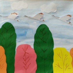 Птицы летят на юг