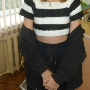 Полосатый топ