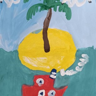 "Морской  пейзаж"