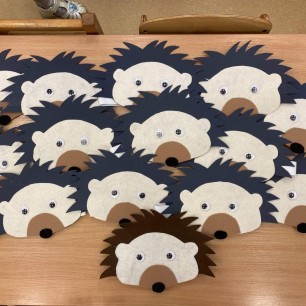 Маски для ежат