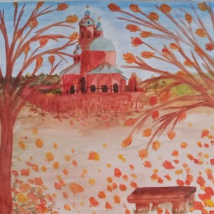 Осень в селе