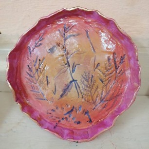 Тарелочка "Осень. Букет злаков"