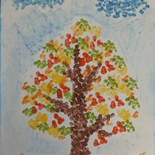 Разноцветная осень