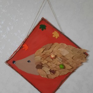 Ёжик в лесу