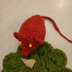 Любительница сыра.