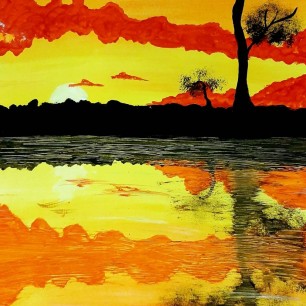 "Осенний закат"