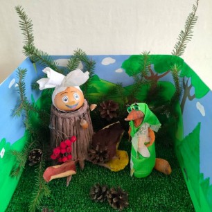 Луковый колобок