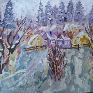 Зимние красоты мого села