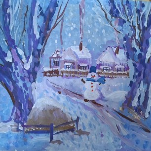 Зимний пейзаж