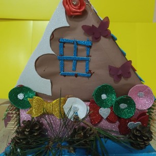 Наш домик осенью