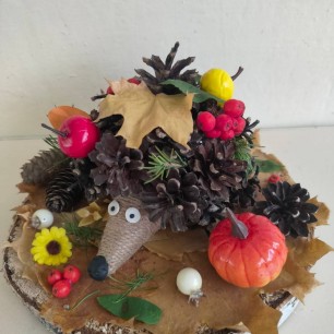 Осенний ёжик