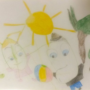 Мы играем с папой