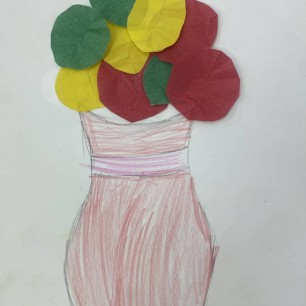 Ваза с букетом