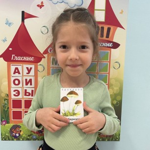 Книжка-малышка « Грибное царство»