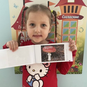 Книжка-малышка « Грибы»