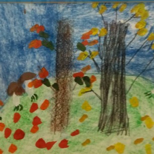 На лесной опушке