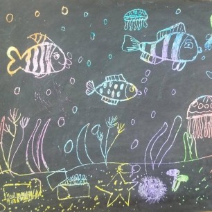 Яркие рыбки