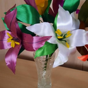 Букет из лилии