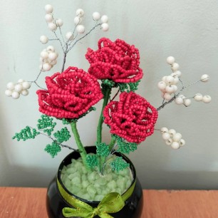 "Букет из алых роз"