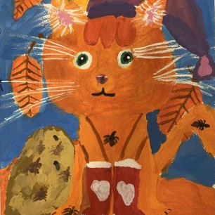 Котёнок по имени Апельсин