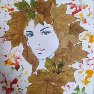 Осенняя девушка