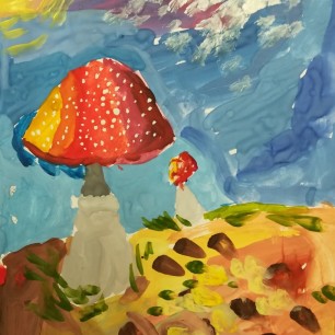 Красавец мухомор