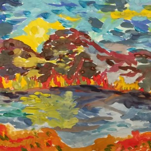 Осень в Хибинах.