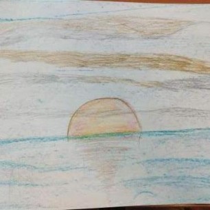 Морской закат