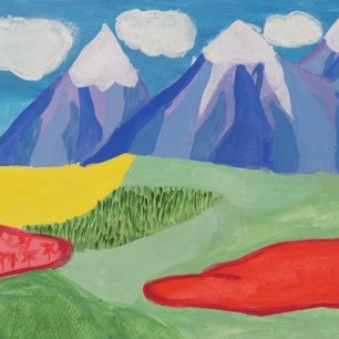 Кавказские горы