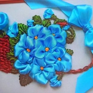 Корзина с цветами