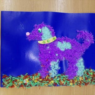 Щеночек на травке