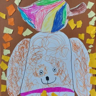 Собачка на прогулке