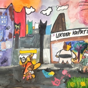 Город кошек