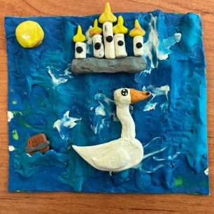 Сказка о царе Салтане, о сыне его славном и могучем богатыре князе Гвидоне Салтановиче и о прекрасной царевне Лебеди.