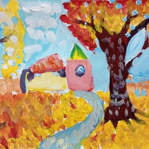 Осеннее утро