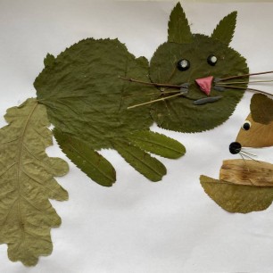 "Котенок и мышонок"