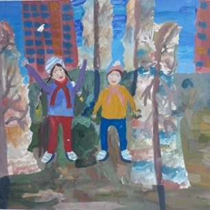 Осень в городе