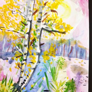 Осеннее утро