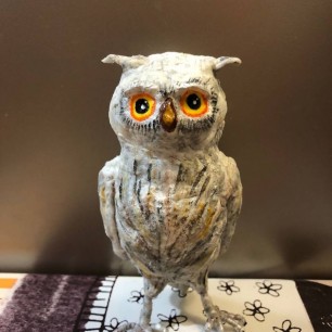 Новогодняя игрушка на елку "Сова"