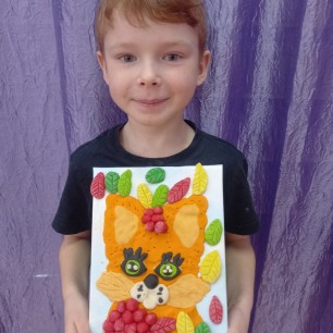 "Лиса в осеннем лесу"