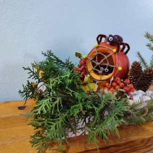 "Домик - тыковка"